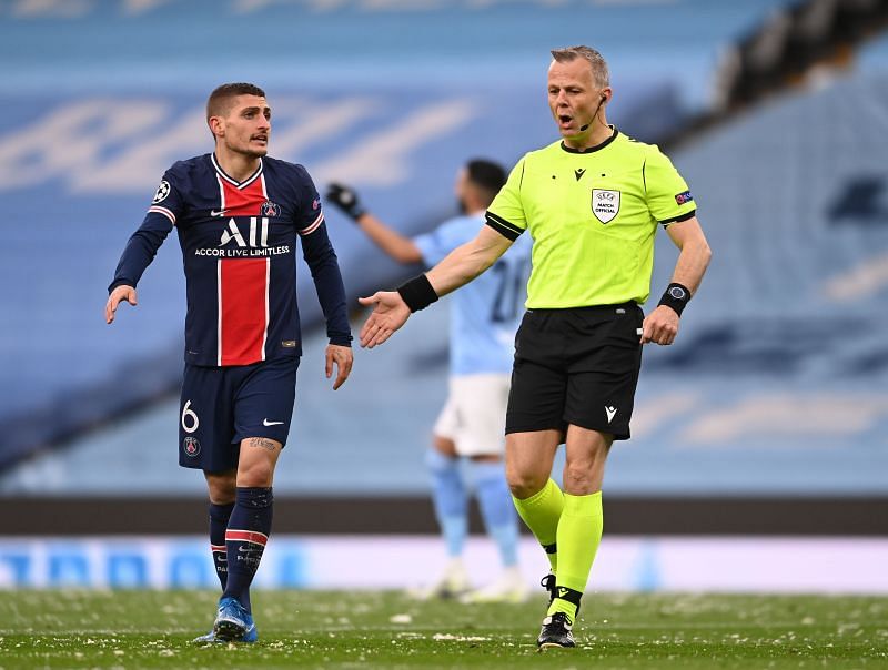 Manchester City v Paris Saint-Germain - UEFA Champions League Semi Final: Leg Two
